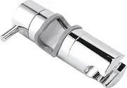 PerGar Shower Head Holder, ABS Chrome Plate Anti-Slip Handheld Shower Head Bracket, Wall Mounted Shower Head Holder, Anti-Slip Shower Slide Rail Bar Holder for Bathroom