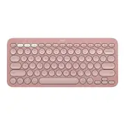 Logitech K380S Pebble Keys 2 Wireless Keyboard - Tonal Rose [920-011755]
