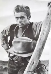 JAMES DEAN "HAND LEANING ON FENCE" POSTER FROM ASIA - Classic Movie Icon
