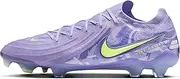 [Nike] United Phantom GX 2 Elite FG Low-Top Soccer Cleats (HF1597-500, Purple Agate/Barely Volt)