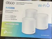 TP-Link Deco X5000 WiFi 6 AX5000 Whole Home Mesh Wi-Fi System (Never Opened)