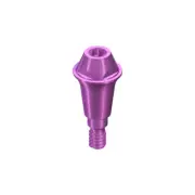 RB/WB SCREW-RETAINED ABUTMENT, STRAIGHT, Ø 4.6MM, GH 4.5MM, TAN.