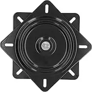 6 Inch Bar Stool Swivel Plate, 360° Rotation Square Chair Swivels Base Turntable Base, Heavy Duty Turntable Bearing Rotating Base for Bar Stool, Chair, TV Table, Boat Seat