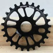 ODYSSEY BMX BOYD BICYCLE SPROCKET BLACK 25T SUNDAY FIT CULT PRIMO ECLAT