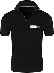 [BERRIHORT] Men’s Polo Shirt Short Sleeve for Rainbow Six Siege Print Rugby T-Shirt Motorcycle Polo Suits Casual Sweatshirts Golf Tennis Tops Tee - Teen Gift