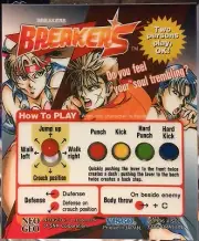 Breakers Neo Geo Mini Arcade Marquee