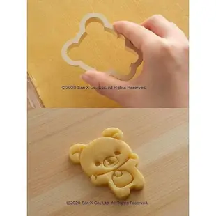 [現貨]貝印拉拉熊 RILAKKUMA 造型餅乾壓模/吐司模/飯糰模 -日本製