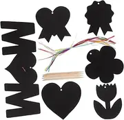 Mother's Day Scratch Paper Art 1 Set of Black Scratch Paper Cards for Boys and Girls DIY Craft Activity Party Supplies