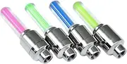 Glossy Stick Led Lamp 8pcs Bike Plug Lights for Stylish Safe Night Rides