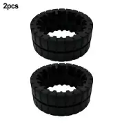 2PCS Durable Wheel Tires Cover Fit For iRobot Braava Jet M6 Vacuum Cleaner