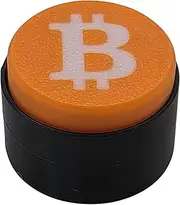 Bitcoin Clicker Fidget Toy – Mechanical Keycap Style Stress Reliever | 3D Printed Tactile Keyring | Crypto Gift for Traders & Desk Toy for Adults | Aussie Made
