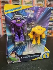 Disney And Pixar Lightyear Imaginext Zurg & Zyclops Poseable Figure Set