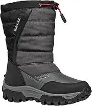 [Geox] J Himalaya Boy B ABX Snow Boot, Anthracite/Black, 30 EU, Anthracite Black, 30