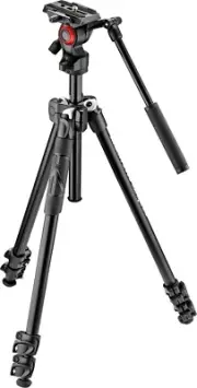 Manfrotto MK290LTA3-VUS - 290 Tripod Light Kit Video Head - New OB!