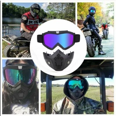 Winter Sports Snow Ski Goggles Snowboard Snowmobile Motocross Full Face Mask