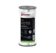 Puretec PL20MP1 Pleated 20 Micron Sediment Water Filter Cartridge 4.5' x 10'
