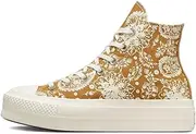 [Converse] Women's Chuck Taylor All Star Lift Platform Hi Wheat/Egret/Black