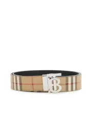 Burberry Reversible Check Belt