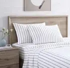 - Queen Sheets, Cotton Percale Bedding Set, Crisp & Cool Ideal Bedding Set (T...