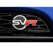 2024 Metal Range Rover Svr Front Grill Bonnet Badge Emblem Grill Badge Emblem - Bracket Kit Included