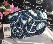 Vera Bradley Medium Quilted Cosmetic Bag Pattern: SHORE ENOUGH NWT RV$49