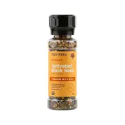 Hab Shifa Organic Activated Black Seed Grinder Himalayan Salt & Chilli 160 gm