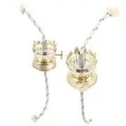 2 Pcs Lanterns for Indoor Use Burner Kerosene Lamp Accessories
