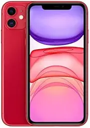 Apple iPhone 11, 128GB, Unlocked - Red (Renewed)