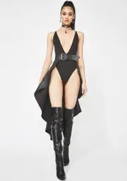Creature Of The Night Peplum Belt