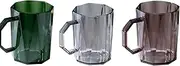 Water Cup Plastic Coffee Cup and Reusable Plastic Drinking Cup with Handle for Friend Gifts Coffee Milk Microwave Dishwasher Safe Coffee Mug (Color : All)