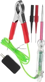 1 Set Car Battery Tester Tool Light Bulbs Lightbulb Vehicle Circuit Tester Car Test Pen Car Voltage Tester Electric Tester Repair Pen for Car Multi-Functional Test Pen Metal