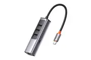 Mcdodo 5 in 1 USB-C To Type C, LAN Port Docking Station Adapter HUB (USB3.0x3+PD100W+RJ45 LAN)