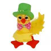 FANCY yellow BOY DUCKY 6" Poseable Figure Annalee Easter Springtime NEW