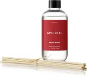 Luxury Scented Oil Reed Diffuser Liquid Refill (Amber Woods) - Premium Home Frag