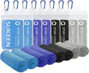 Cooling Towel for Neck and Face(40"X12"),Ice Towel,Soft Breathable Chilly Towel,