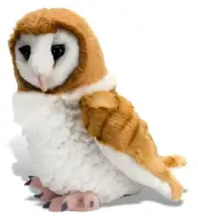 Wild Republic 13466 Barn Owl 30 cm Stuffed Animal Plush Toy