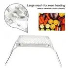 Multifunctional Folding Campfire Grill Portable Stainless Gas Stove M9S8