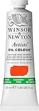 Winsor & Newton Artists Oil Colour, 37 ml, Cadmium Free Scarlet 903 S4