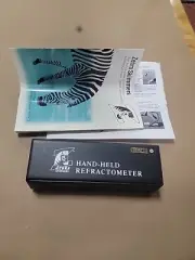 Zebra MT-032ATC Refractometer Hand Held 0 To 32 Percent Brix