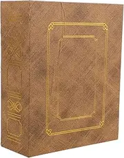 CVUTOVO Versatile Document File Folder Presentation Book with Pockets for Photo Albums Reports Artwork Craftsmanship Easy Maintenance Eye Catching Design