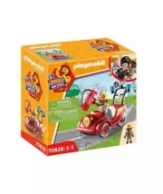 Playmobil 70828 Duck on Call Fire Rescue Mini-Car New