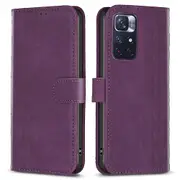 For Xiaomi Redmi Note 11 4G (Qualcomm)/Note 11S 4G Leather Phone Case ImGrid Wallet Stand Shell