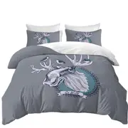 Go Wild Moose and Birds Quilt Cover