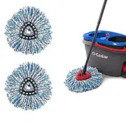 Jtgg O-Cedar EasyWring RinseClean Spin Mops - 2 Pack
