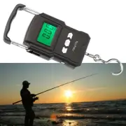 Fishing Electronic Scale with Backlight Function and Tape Measure 75kg Capacity