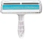 URCHUZE Electrostatic Pet Hair Remover, 19.5 x 19 cm, Hand Free Cleaning for Furniture and Textiles, White