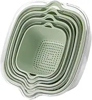 Vegetable Washing Salad Spinner - Green Washing Spinner Quick Salad Spinner | Washing Green Vegetable Spinner Non-Slip Design User-friendly Vegetable Washing Machine for Drying Fresh Produce