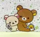 【震撼精品百貨】Rilakkuma San-X 拉拉熊懶懶熊 透明貼紙-靠背B#20177 震撼日式精品百貨