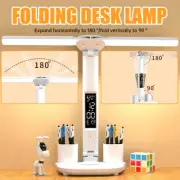 USB LED Desk Light Dimmable Bedside Reading Lamp Rechargeable Touch Control