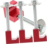 AUTSUPPL 4pcs Aluminum j Hooks Tool Box Mounting Kit Easy to Install Clamp for Pickup Trucks Mounting Clamps for Secure Toolbox Attachment